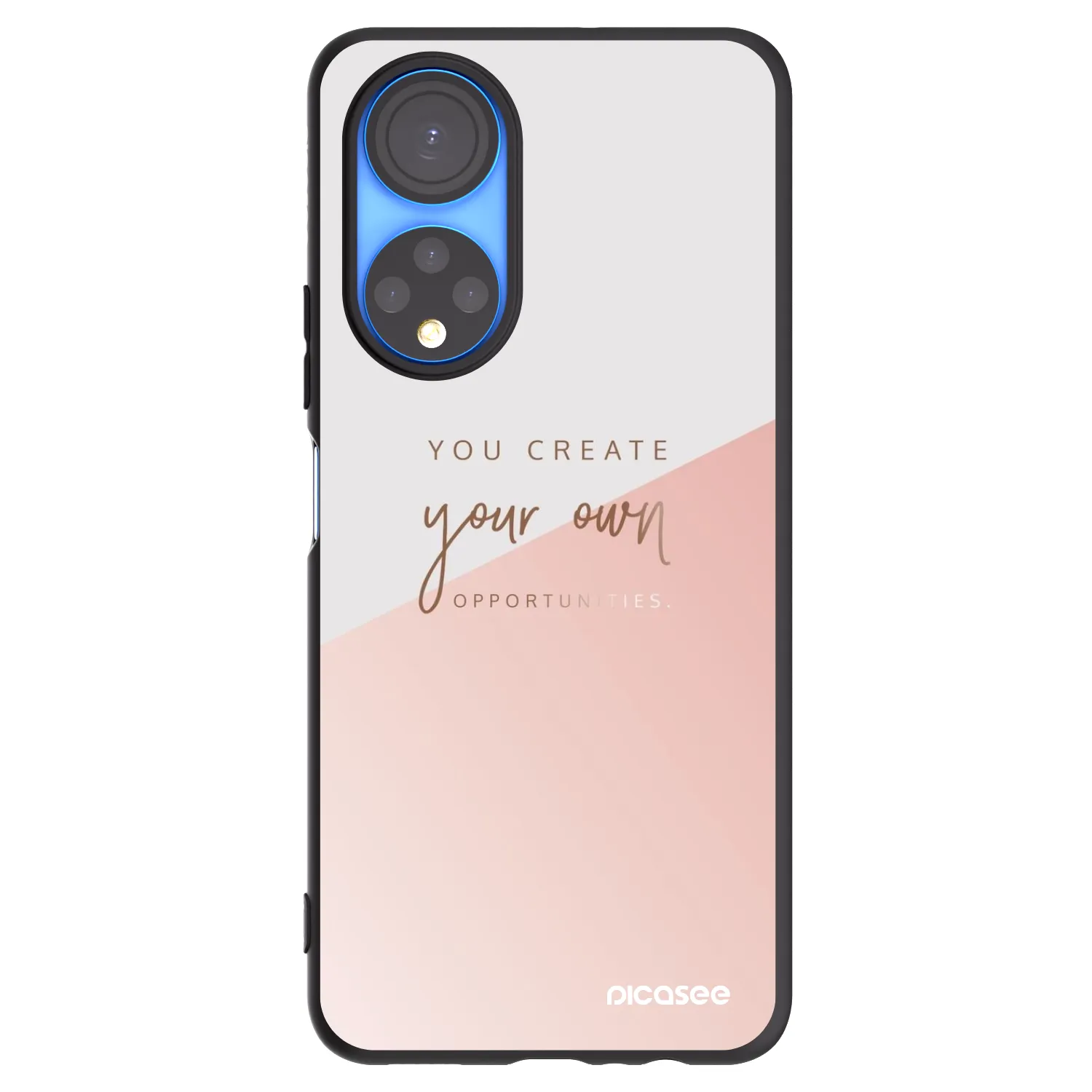 Picasee Honor X7 Hülle - Schwarzes Silikon - You create your own opportunities