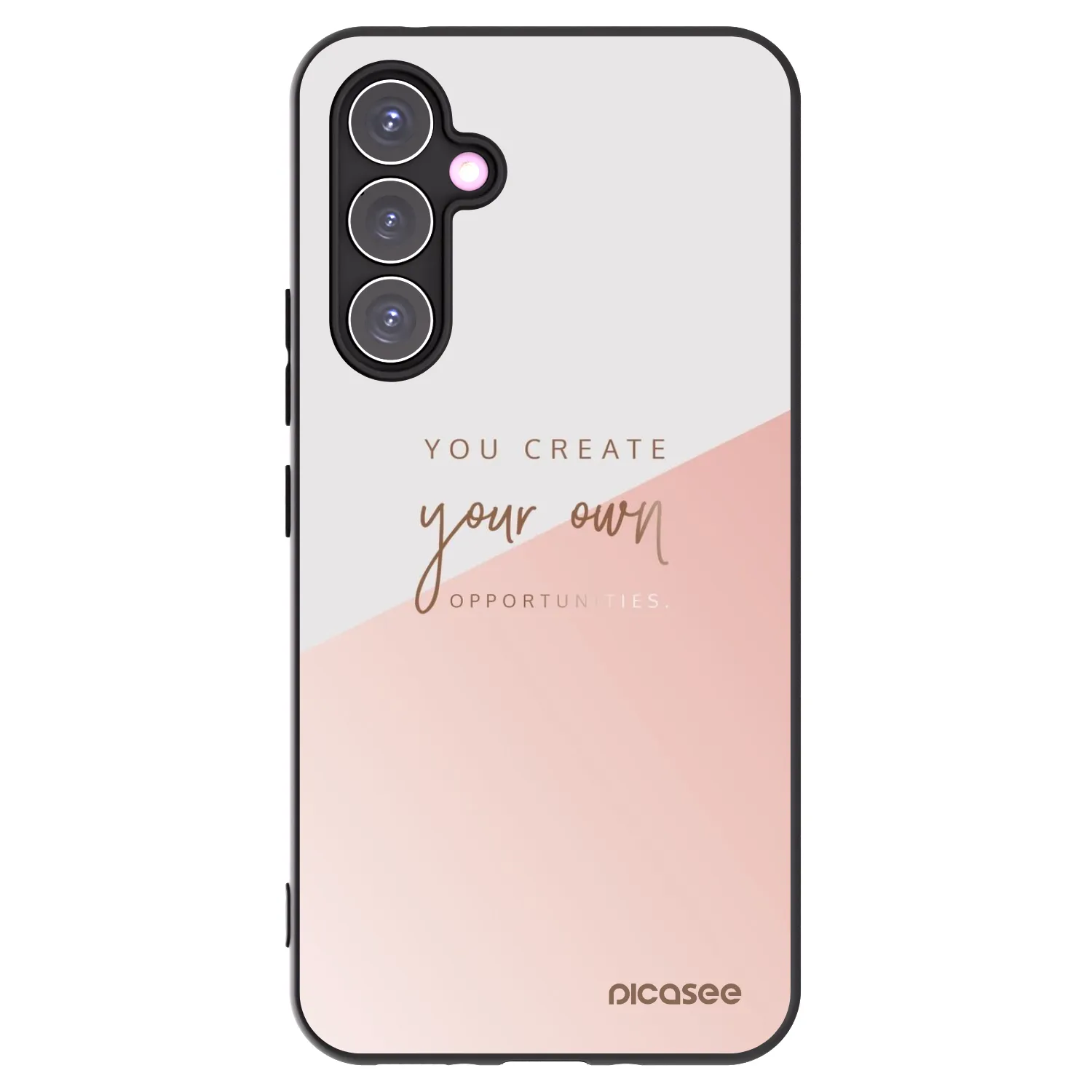 Picasee Samsung Galaxy A54 5G A546B Hülle - Schwarzes Silikon - You create your own opportunities