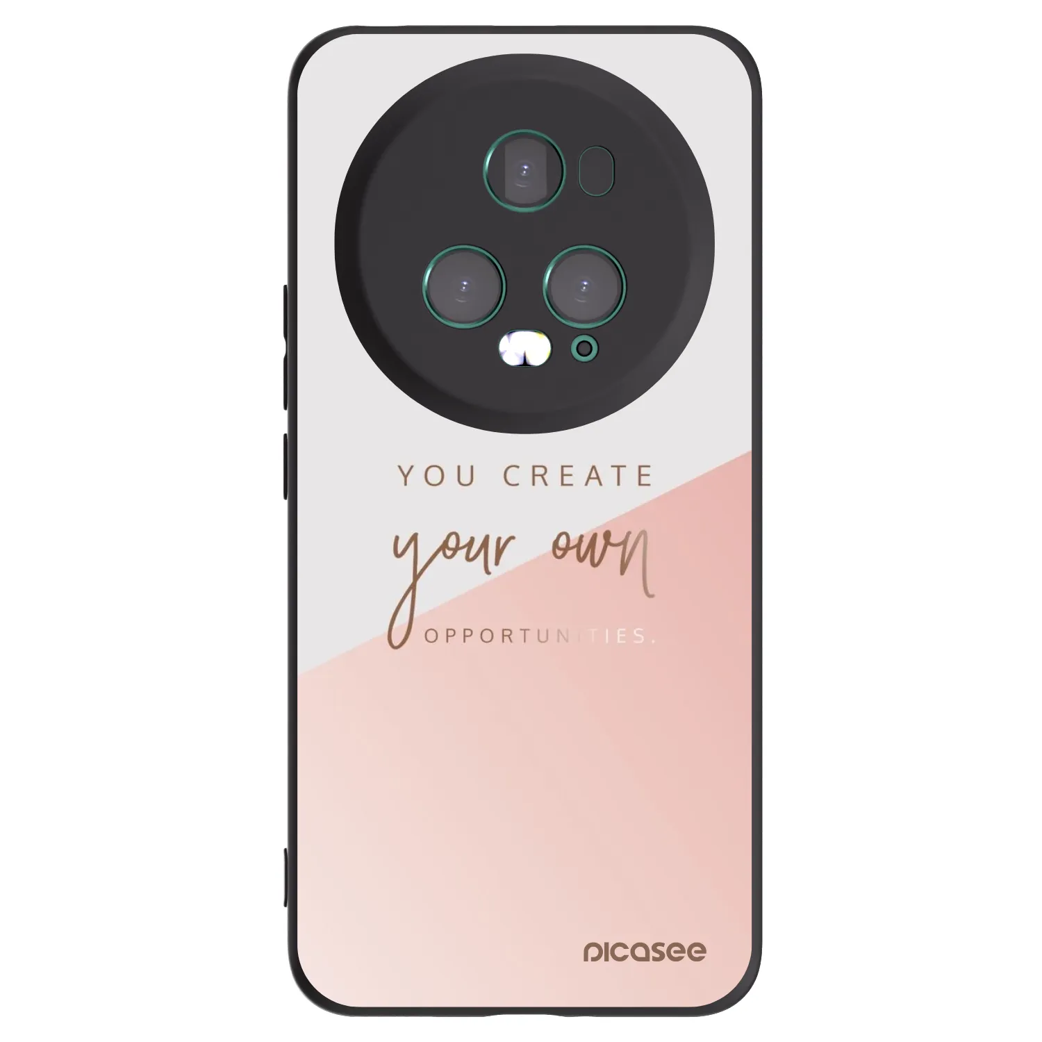 Picasee Honor Magic5 Pro Hülle - Schwarzes Silikon - You create your own opportunities