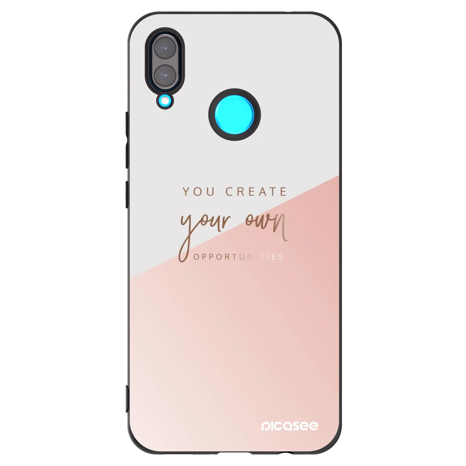 Picasee Huawei Nova 3i Hülle - Schwarzes Silikon - You create your own opportunities