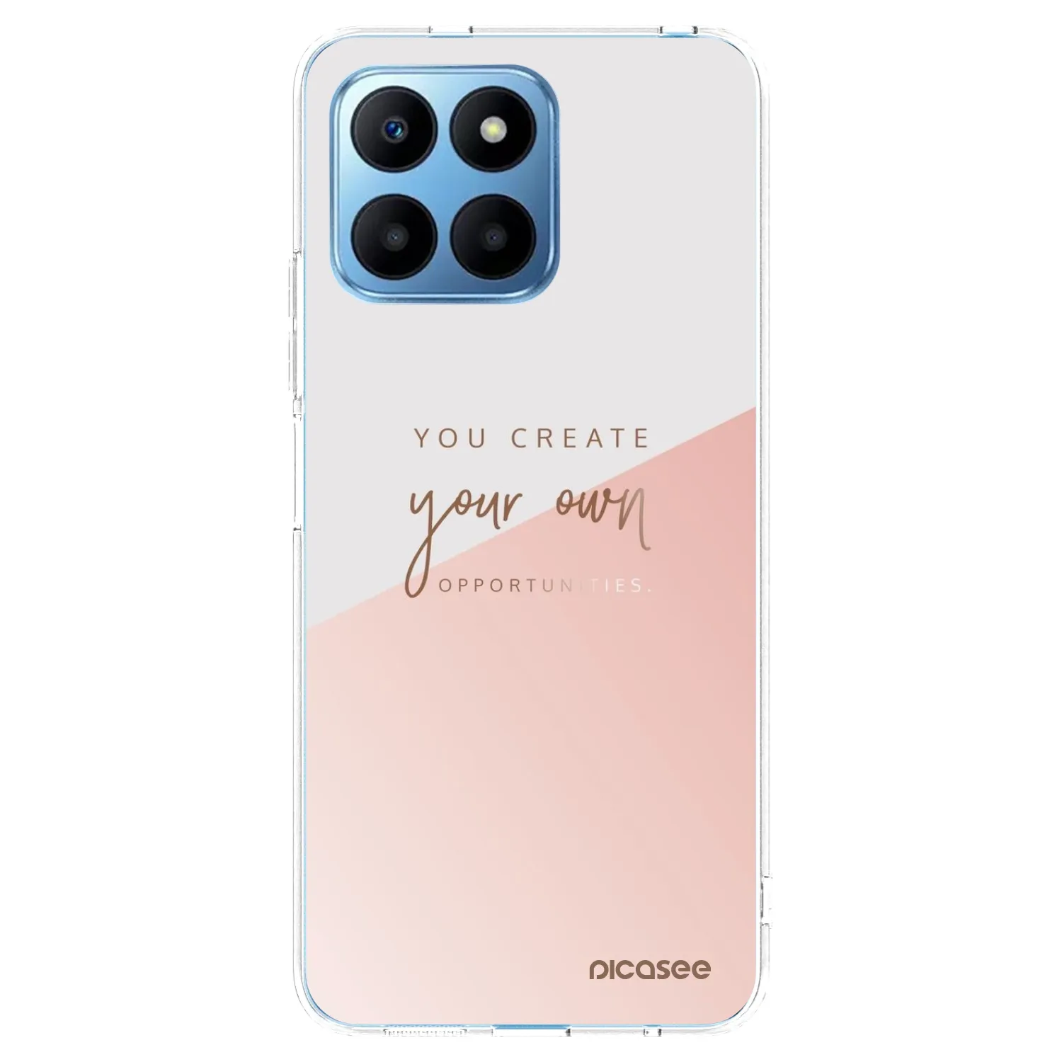Picasee Honor 70 Lite Hülle - Transparentes Silikon - You create your own opportunities