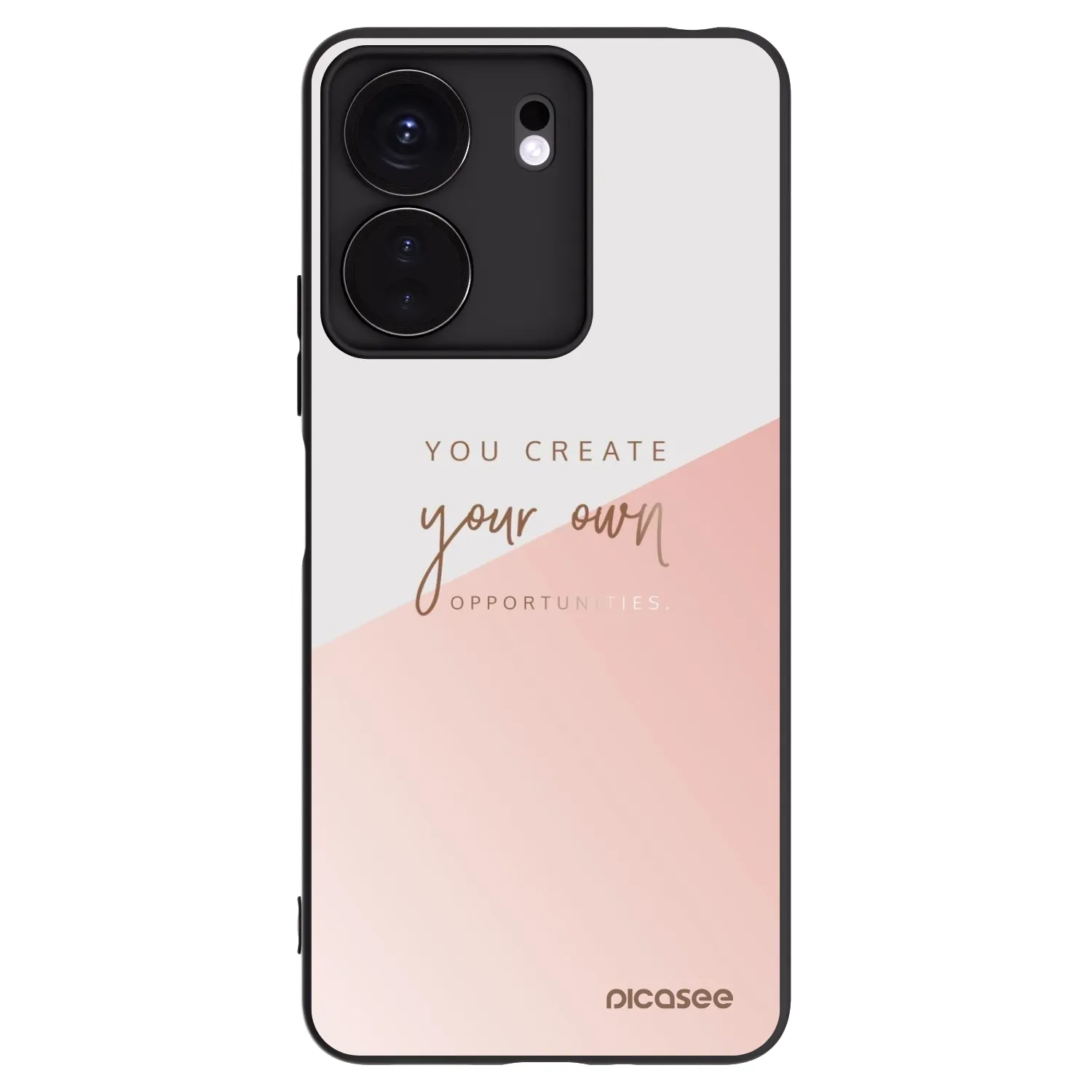 Picasee Xiaomi Redmi 13C 4G Hülle - Schwarzes Silikon - You create your own opportunities