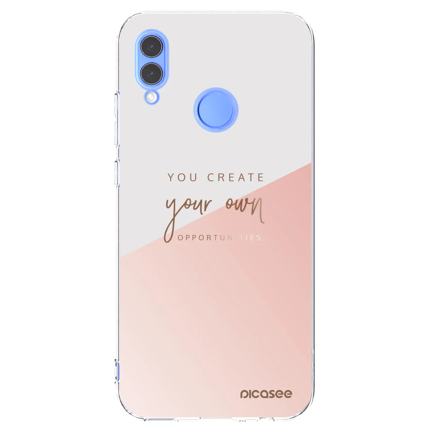 Picasee Huawei P Smart 2019 Hülle - Transparentes Silikon - You create your own opportunities