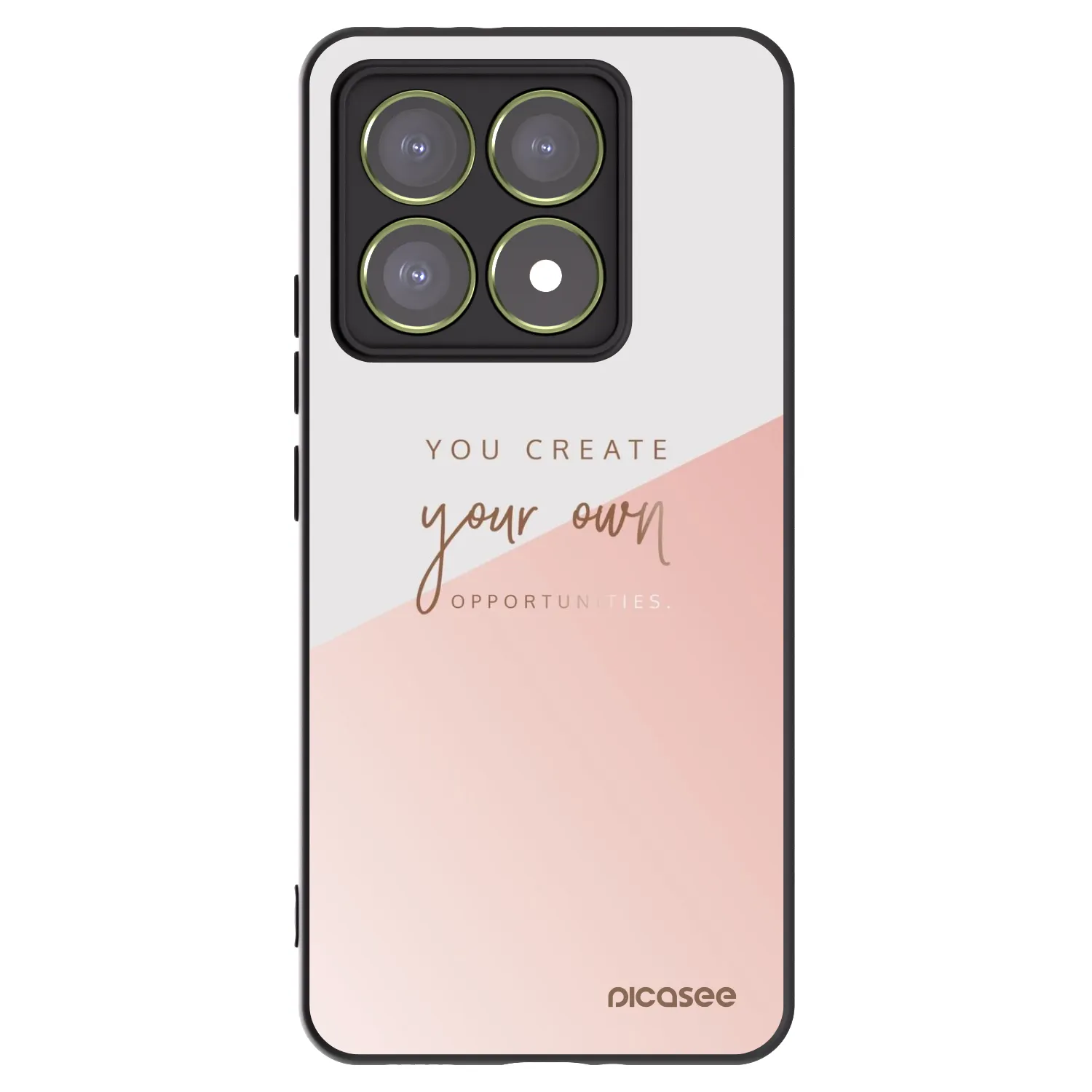 Picasee Xiaomi 14T Hülle - Schwarzes Silikon - You create your own opportunities