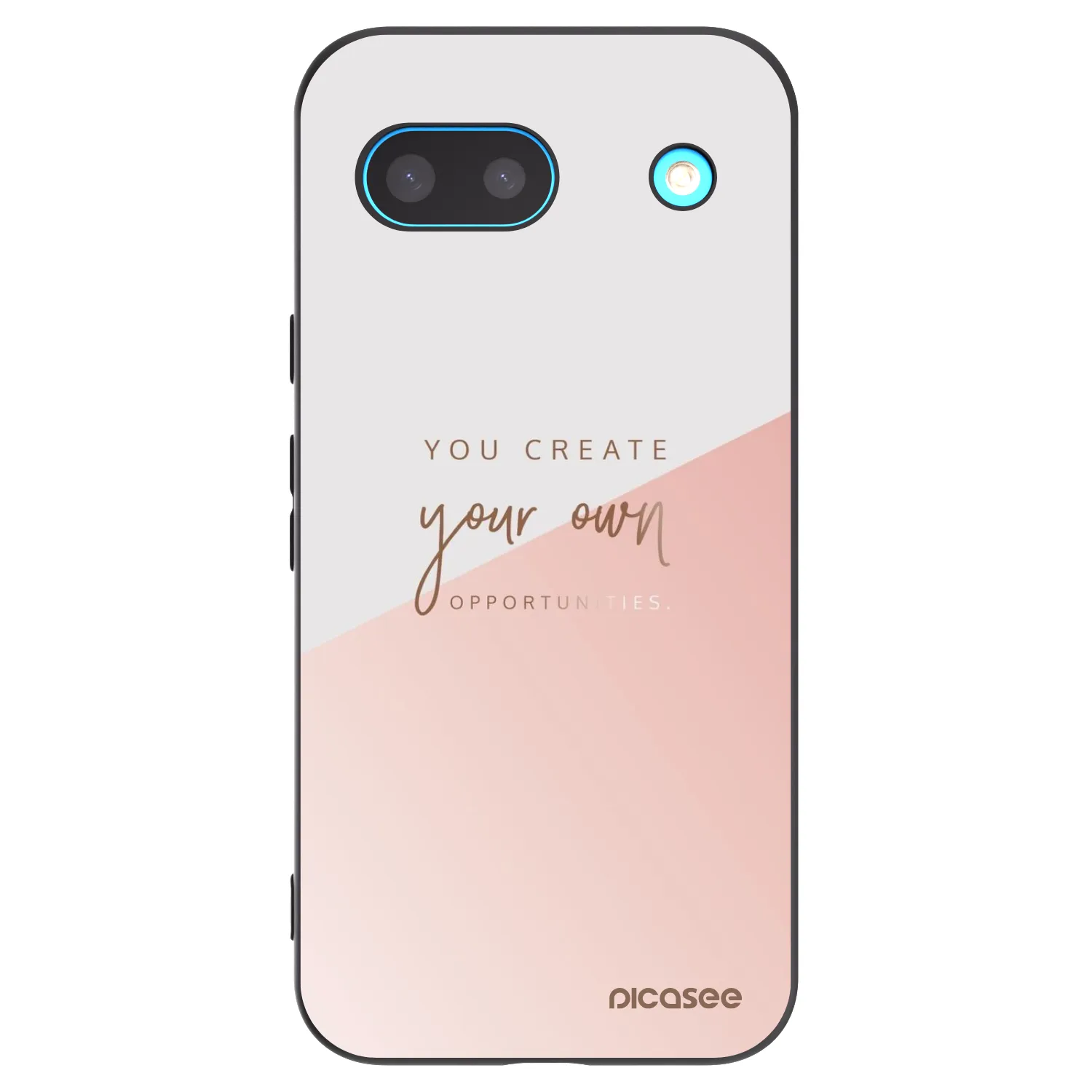 Picasee Google Pixel 8 Hülle - Schwarzes Silikon - You create your own opportunities