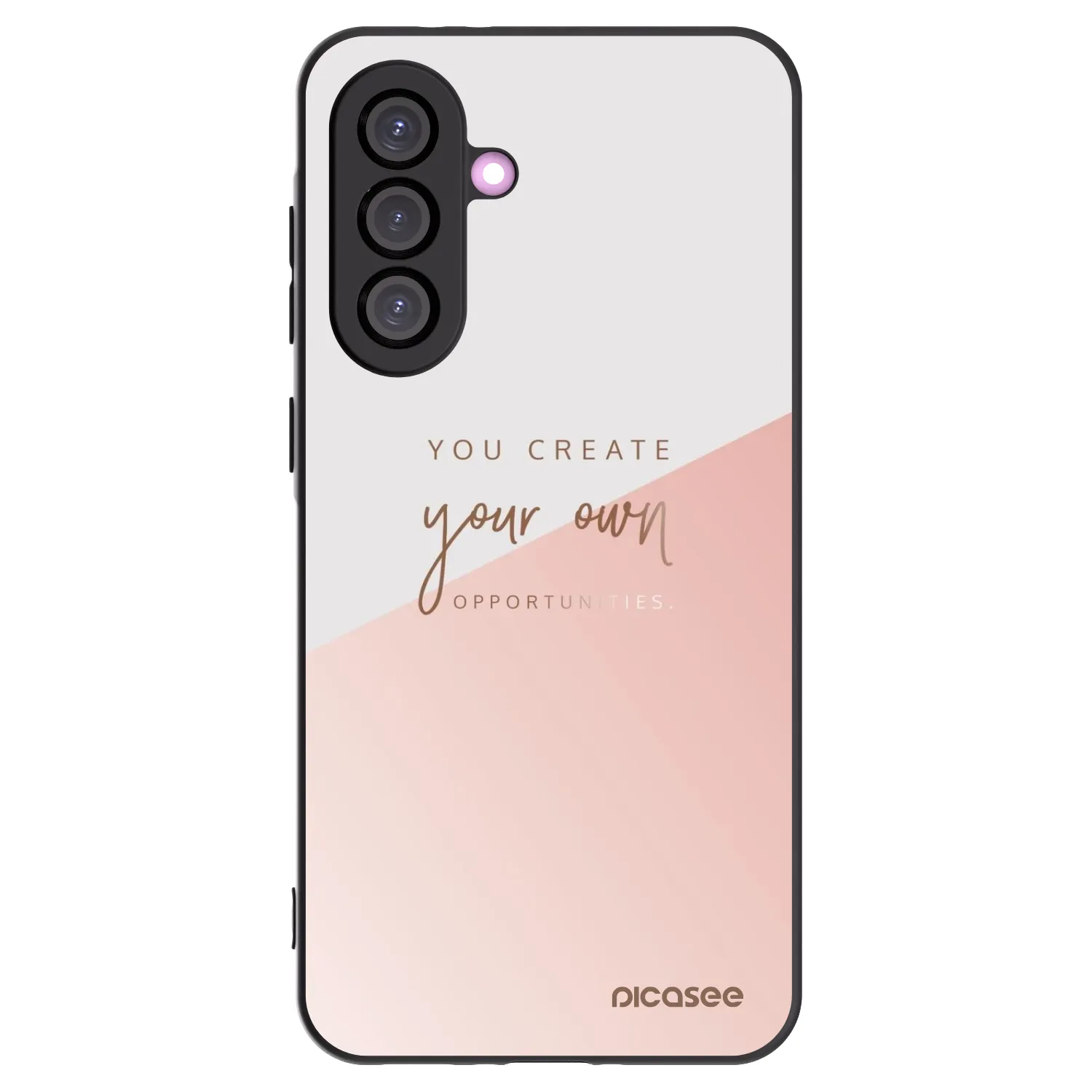 Picasee Samsung Galaxy A56 5G A566B Hülle - Schwarzes Silikon - You create your own opportunities