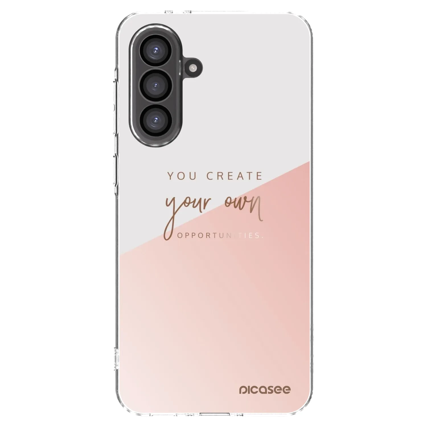 Picasee Samsung Galaxy A56 5G A566B Hülle - Transparentes Silikon - You create your own opportunities