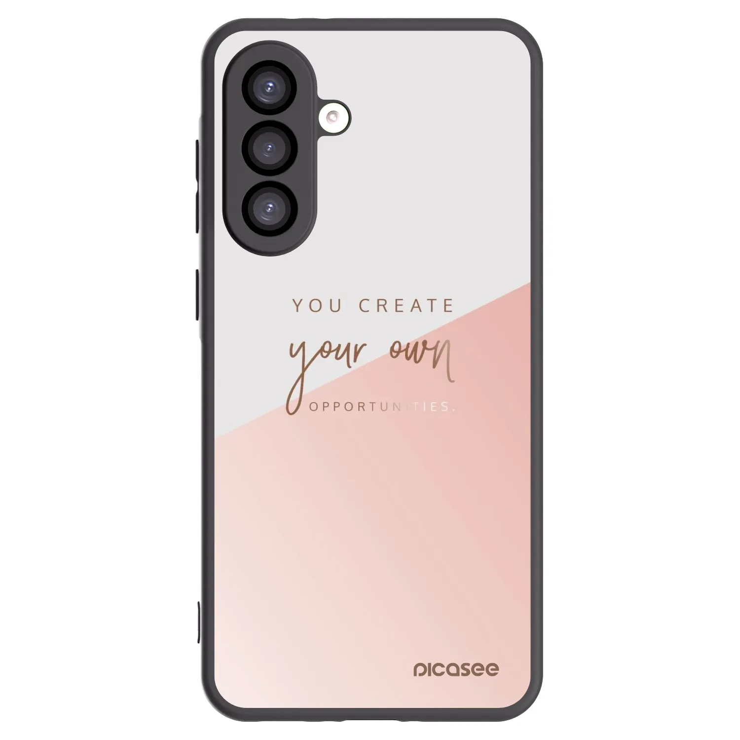 Picasee Samsung Galaxy A26 5G A266B Hülle - Schwarzes Silikon - You create your own opportunities
