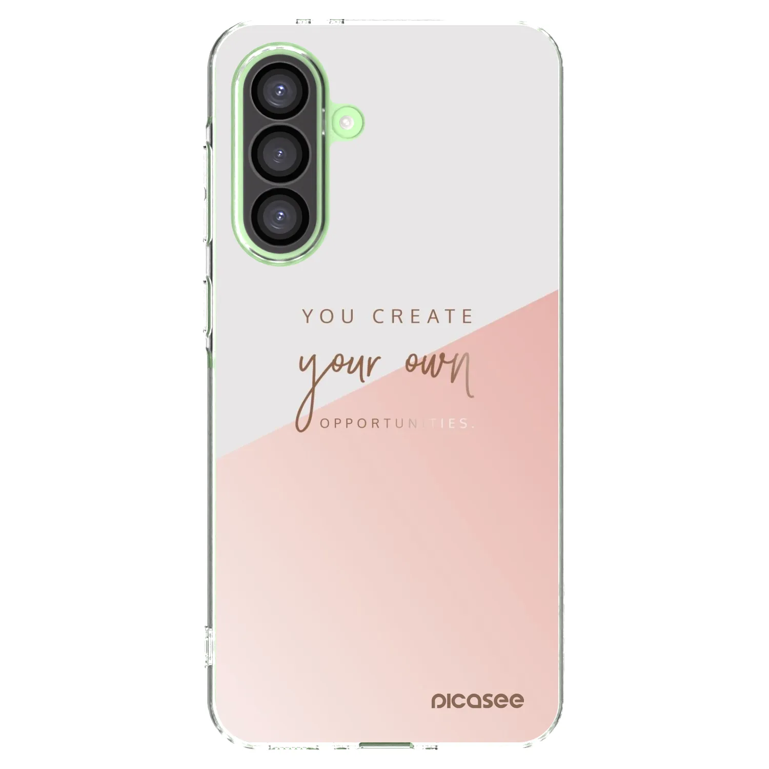 Picasee Samsung Galaxy A26 5G A266B Hülle - Transparentes Silikon - You create your own opportunities