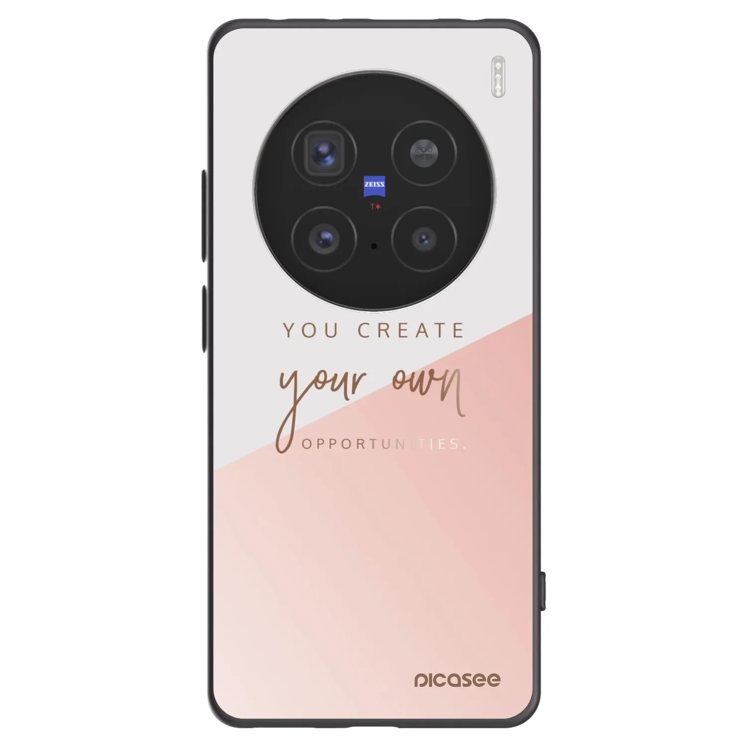 Picasee Vivo X200 Pro Hülle - Schwarzes Silikon - You create your own opportunities
