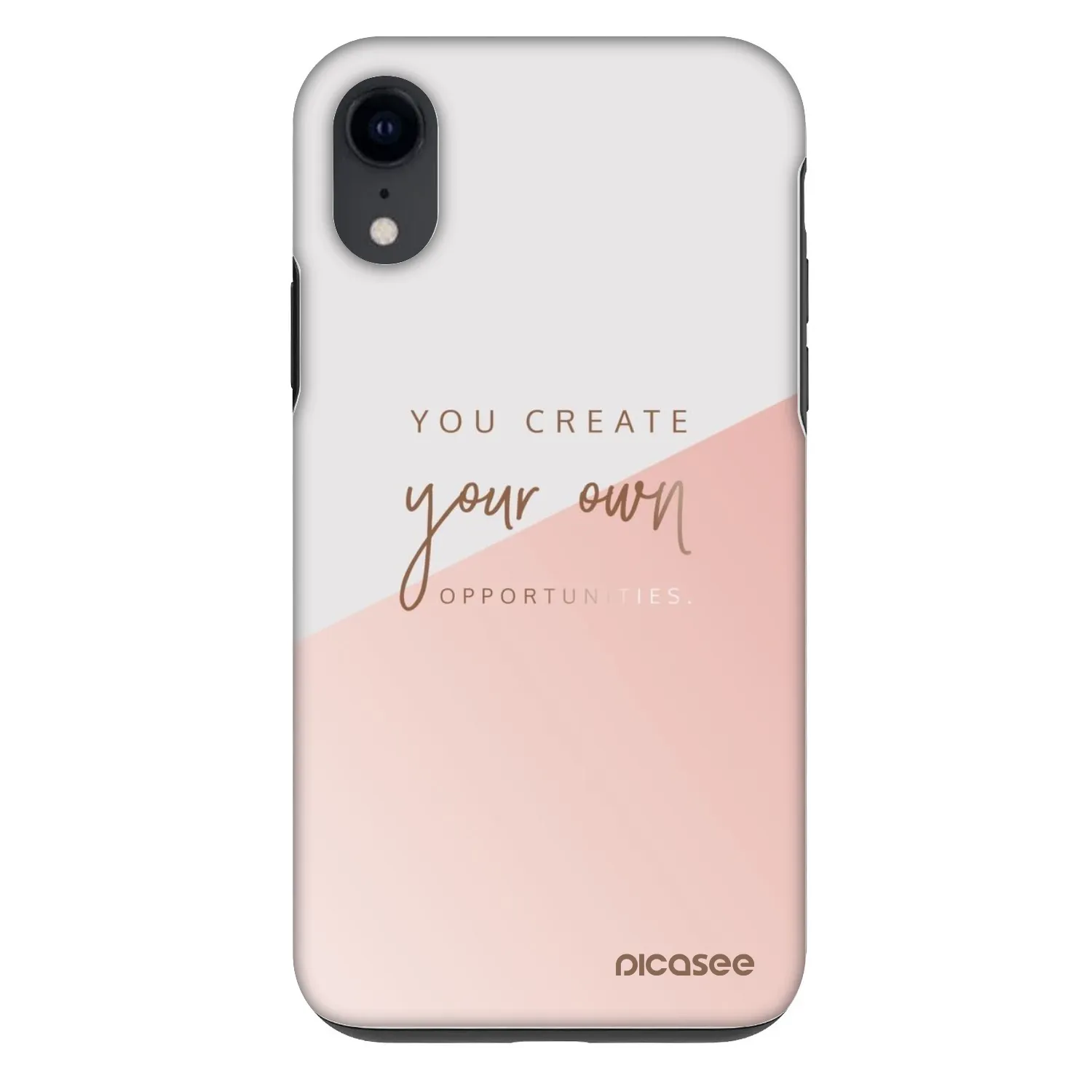 Picasee Fashion Case für Apple iPhone XR - You create your own opportunities