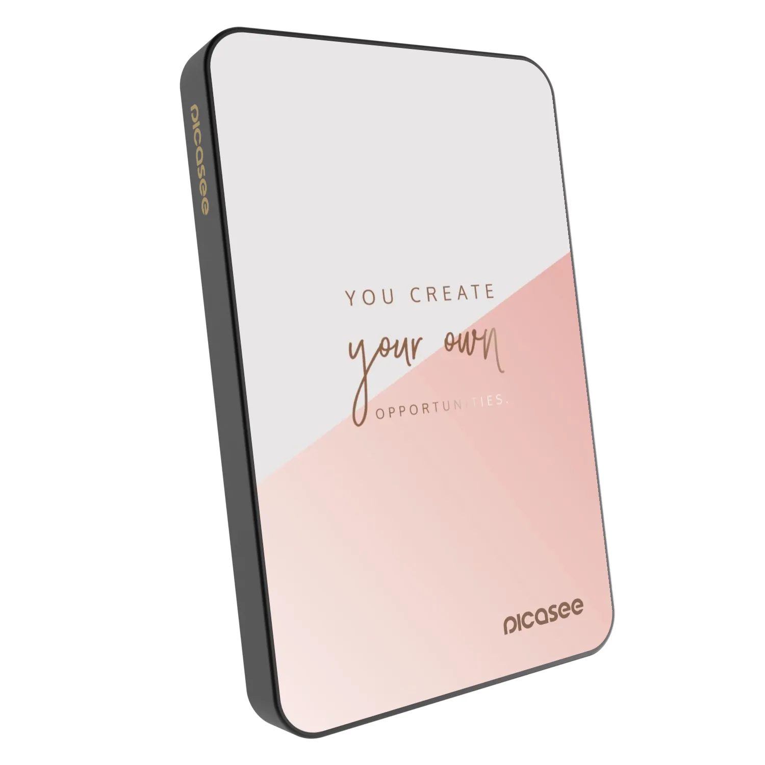 Picasee Powerbank mit MagSafe 5 000 mAh Grau - You create your own opportunities