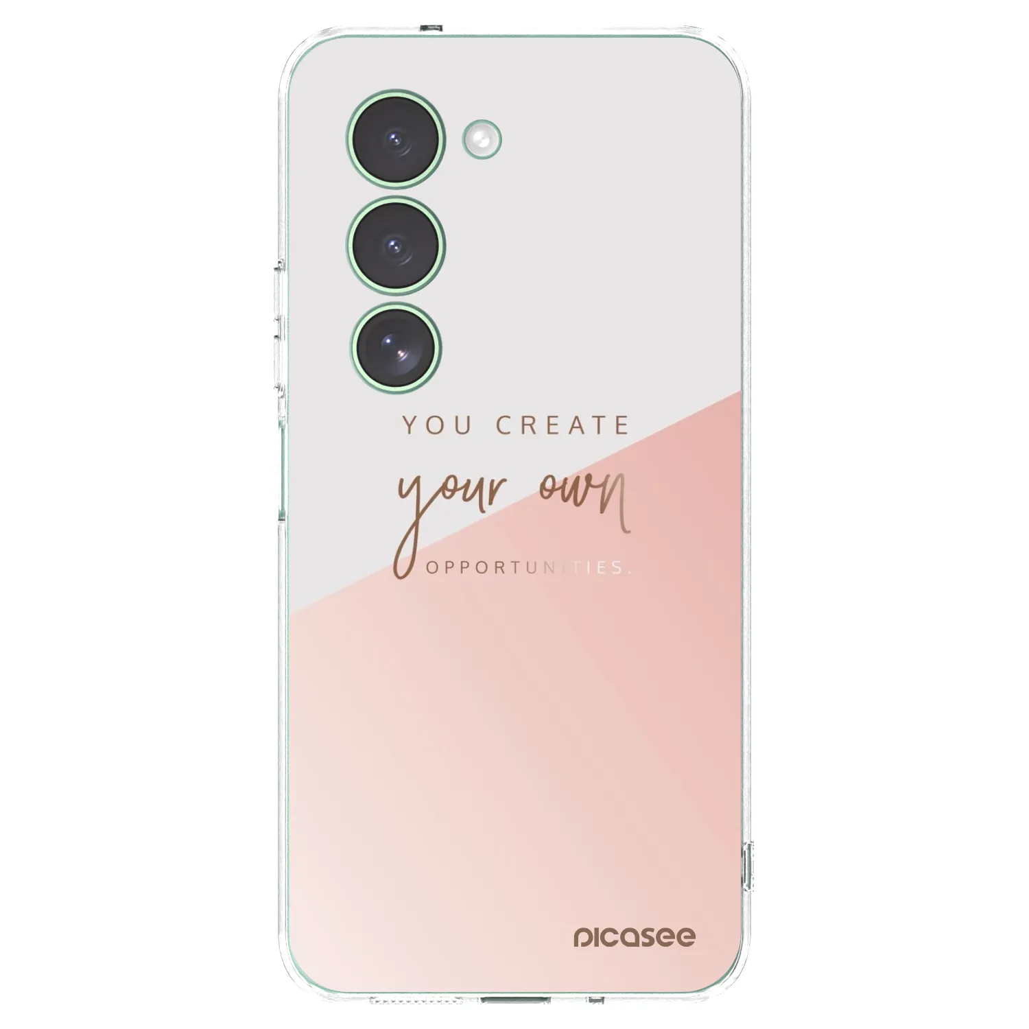 Picasee Xiaomi Redmi 15 5G Hülle - Transparentes Silikon - You create your own opportunities