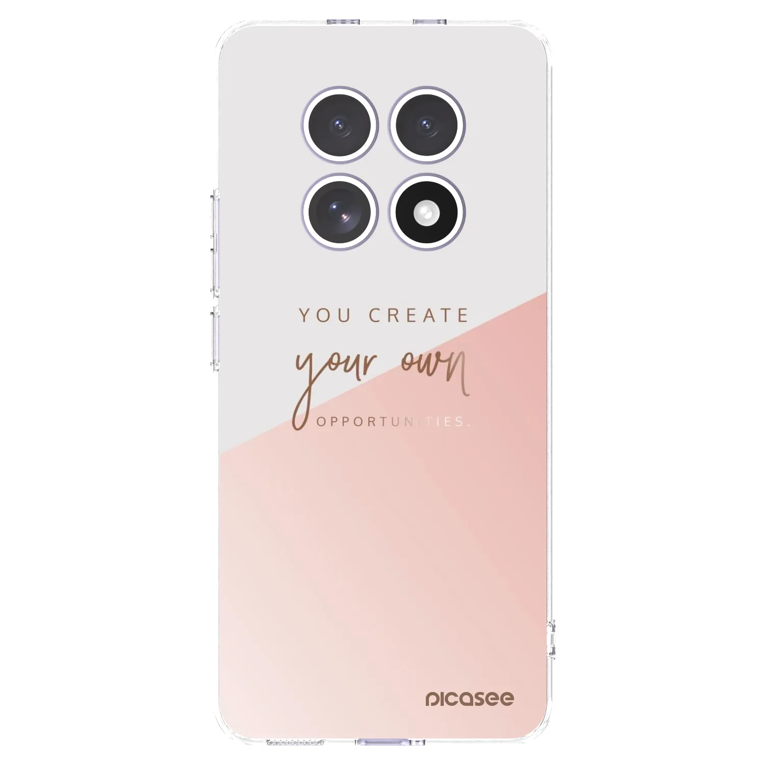 Picasee Xiaomi Redmi Note 15 Hülle - Transparentes Silikon - You create your own opportunities