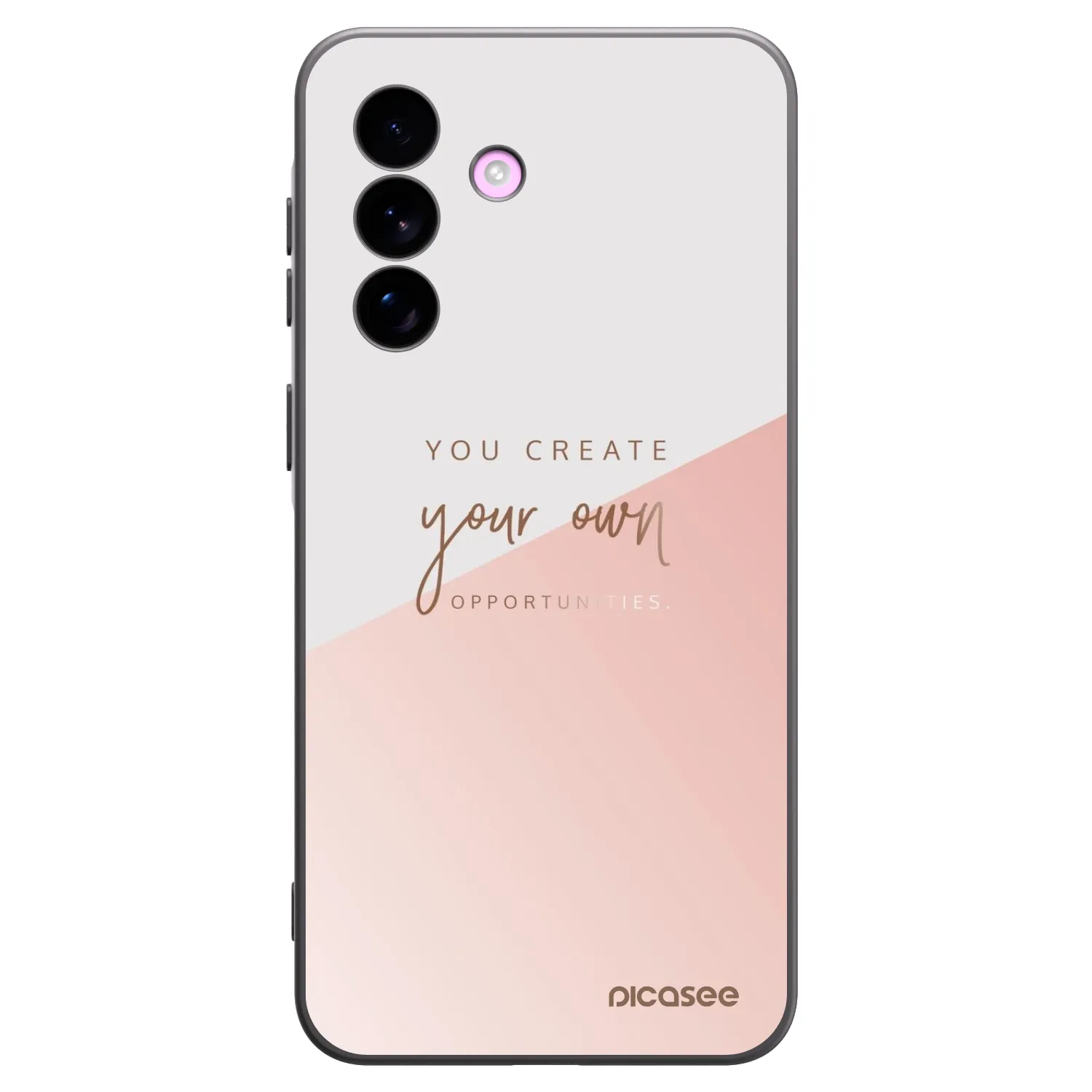 Picasee Samsung Galaxy A57 5G Hülle - Schwarzes Silikon - You create your own opportunities