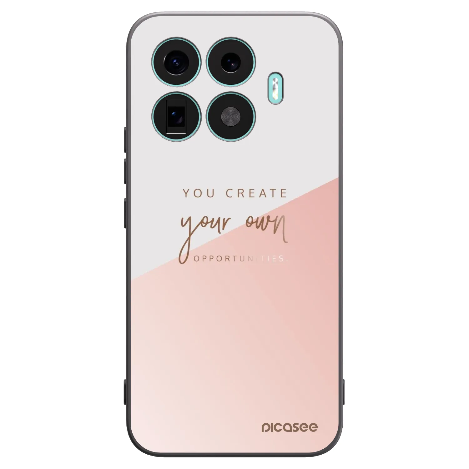 Picasee Xiaomi 17T Pro Hülle - Schwarzes Silikon - You create your own opportunities