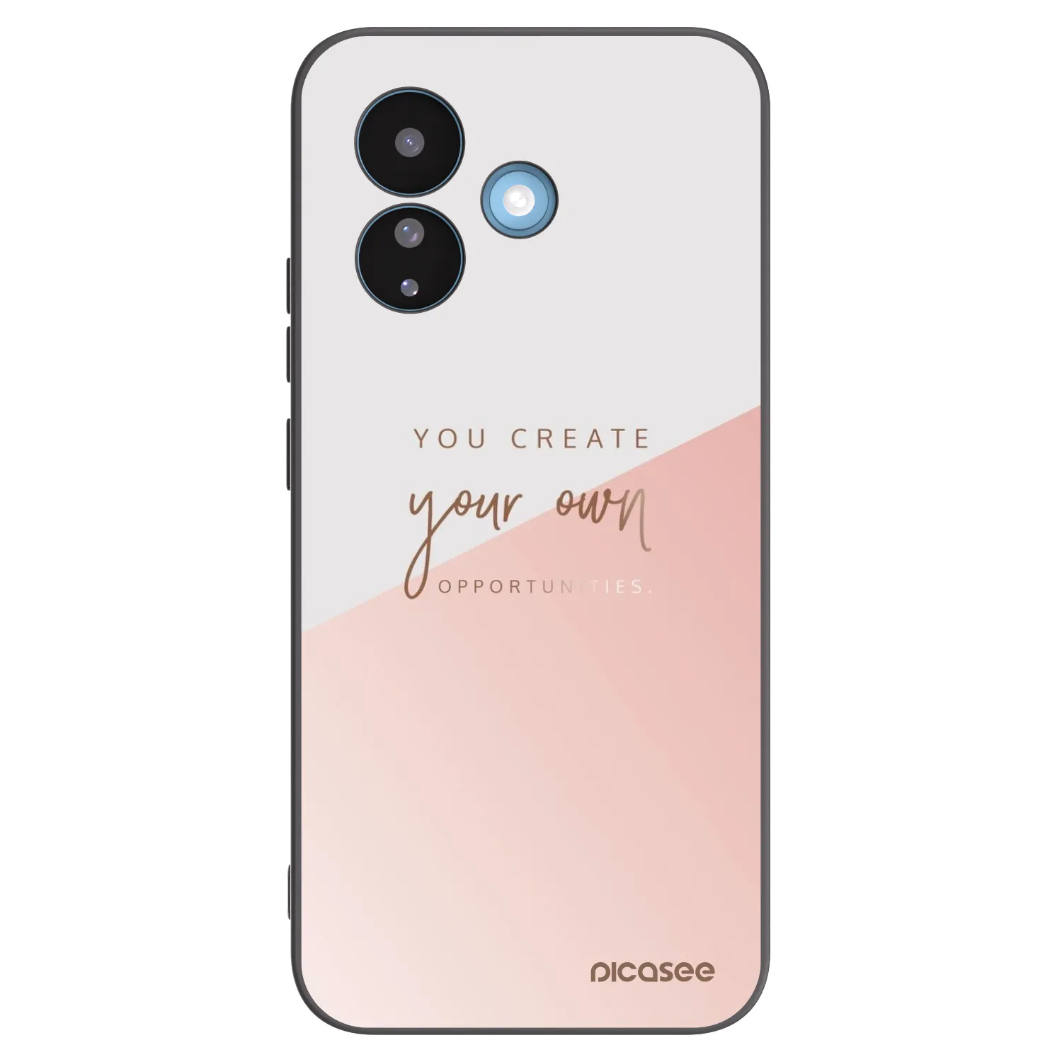 Picasee Xiaomi Redmi Note 17 Pro 5G Hülle - Schwarzes Silikon - You create your own opportunities