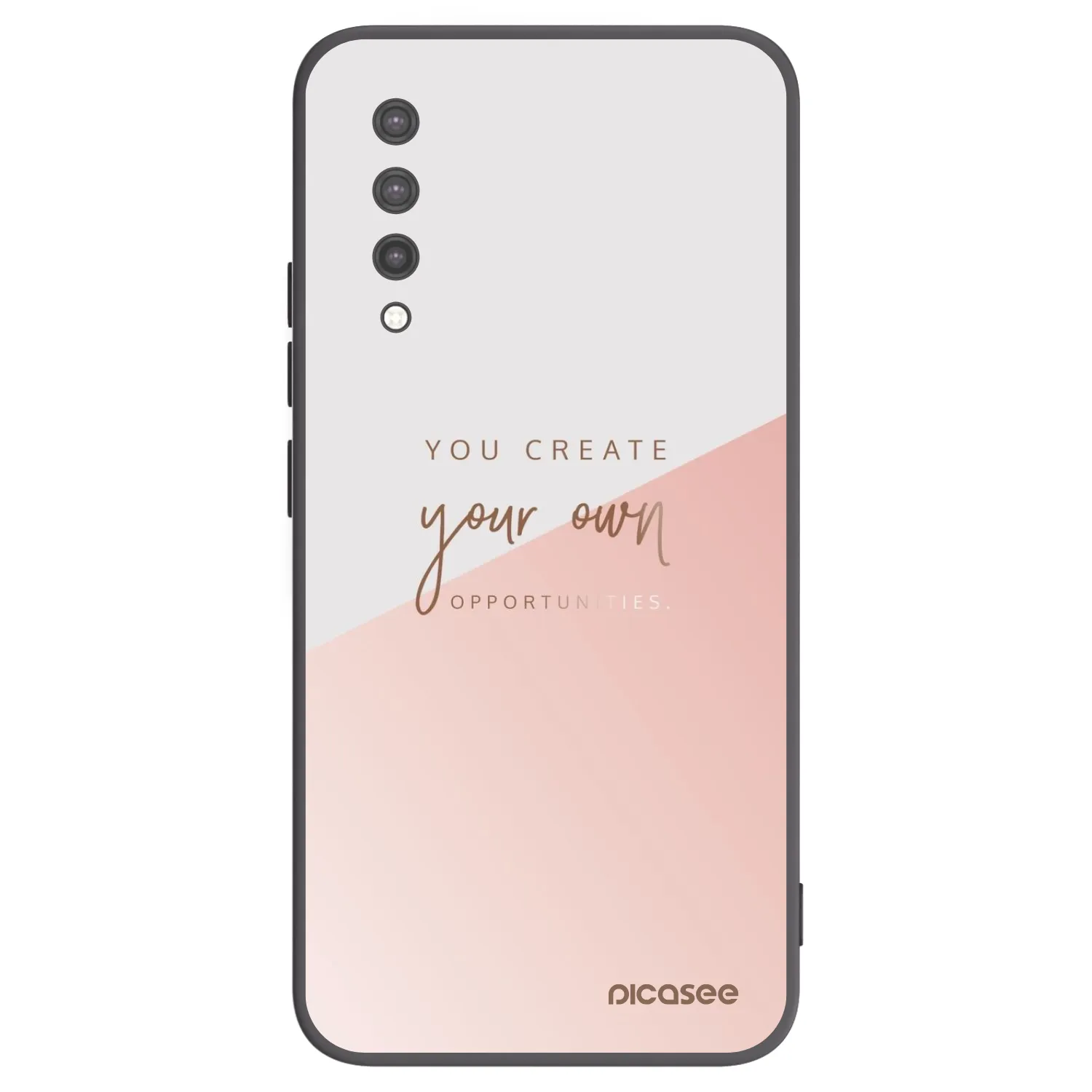 Picasee Xiaomi Mi 9 Lite Hülle - Schwarzes Silikon - You create your own opportunities