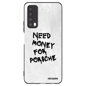 Picasee Huawei P Smart 2021 Hülle - Schwarzes Silikon - White Dollar