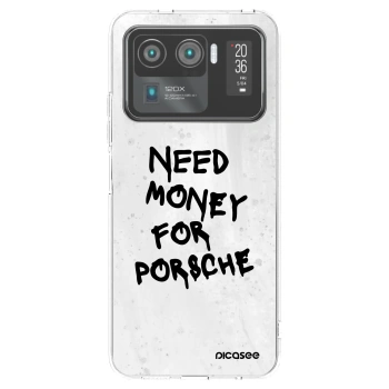 Picasee Xiaomi Mi 11 Ultra Hülle - Transparentes Silikon - White Dollar