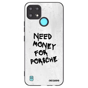 Hülle für Realme C21 - White Dollar