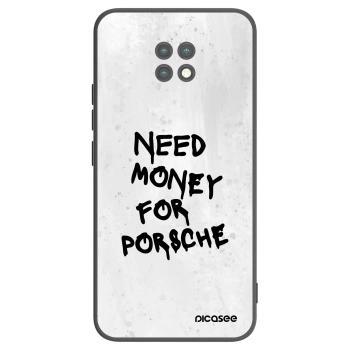 Picasee Xiaomi Redmi Note 9T Hülle - Schwarzes Silikon - White Dollar
