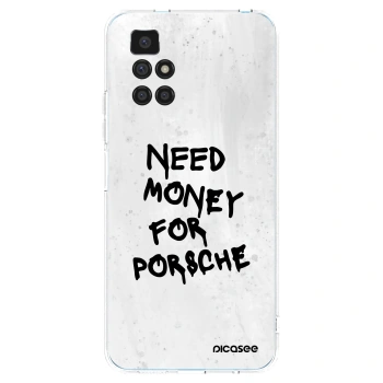 Picasee Xiaomi Redmi 10 Hülle - Transparentes Silikon - White Dollar