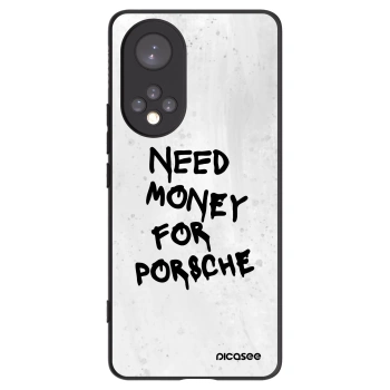 Picasee Huawei Nova 9 Hülle - Schwarzes Silikon - White Dollar