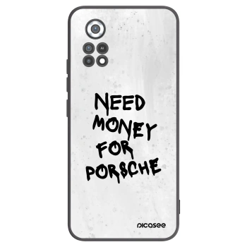 Picasee Xiaomi Poco X4 Pro 5G Hülle - Schwarzes Silikon - White Dollar