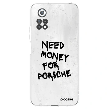 Picasee Xiaomi Poco X4 Pro 5G Hülle - Transparentes Silikon - White Dollar