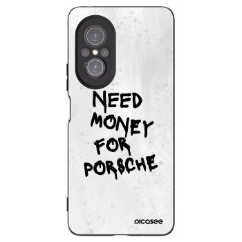 Picasee Huawei Nova 9 SE Hülle - Schwarzes Silikon - White Dollar