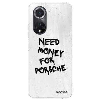 Picasee Huawei Nova 9 SE Hülle - Transparentes Silikon - White Dollar