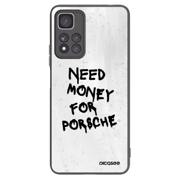 Picasee Xiaomi Redmi Note 11 Pro+ 5G Hülle - Schwarzes Silikon - White Dollar