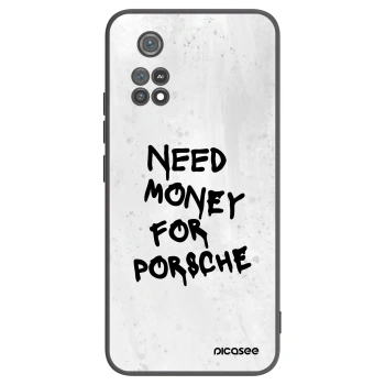 Picasee Xiaomi Poco M4 Pro Hülle - Schwarzes Silikon - White Dollar