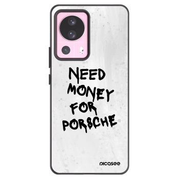 Picasee Xiaomi 13 Lite Hülle - Schwarzes Silikon - White Dollar