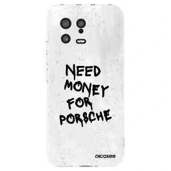 Picasee Xiaomi 13 Hülle - Transparentes Silikon - White Dollar