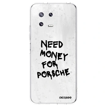 Picasee Xiaomi 13 Pro Hülle - Transparentes Silikon - White Dollar