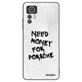 Picasee Xiaomi Redmi Note 12S Hülle - Schwarzes Silikon - White Dollar