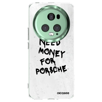 Picasee Honor Magic5 Pro Hülle - Transparentes Silikon - White Dollar