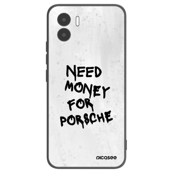 Picasee Xiaomi Redmi A2 Hülle - Schwarzes Silikon - White Dollar