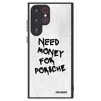 Picasee ULTIMATE CASE PowerShare für Samsung Galaxy S22 Ultra 5G - White Dollar