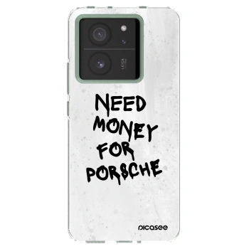 Picasee Xiaomi 13T Pro Hülle - Transparentes Silikon - White Dollar