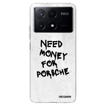 Picasee Xiaomi Poco X6 Pro Hülle - Transparentes Silikon - White Dollar