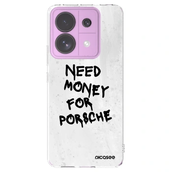 Picasee Xiaomi Redmi Note 13 Pro 5G Hülle - Transparentes Silikon - White Dollar