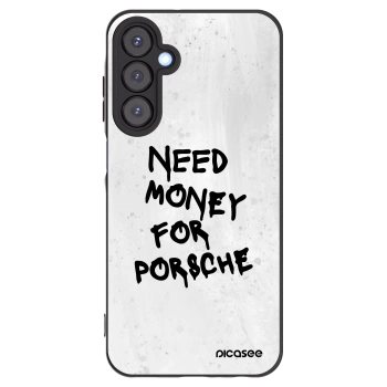 Picasee Samsung Galaxy A25 A256B 5G Hülle - Schwarzes Silikon - White Dollar