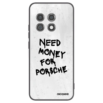 Picasee OnePlus 11 5G Hülle - Schwarzes Silikon - White Dollar