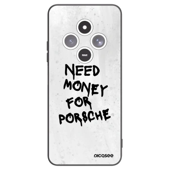 Picasee Xiaomi Redmi 14C Hülle - Schwarzes Silikon - White Dollar