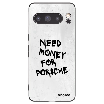 Picasee Google Pixel 8 Pro Hülle - Schwarzes Silikon - White Dollar