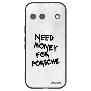 Picasee Google Pixel 9 Hülle - Schwarzes Silikon - White Dollar