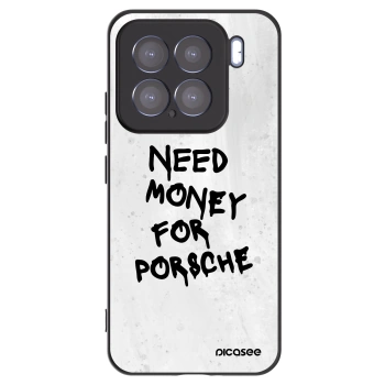 Picasee Xiaomi 15 Hülle - Schwarzes Silikon - White Dollar